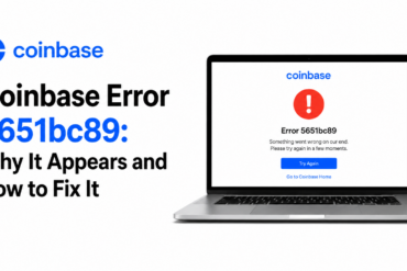 Coinbase Error Code 5651bc89