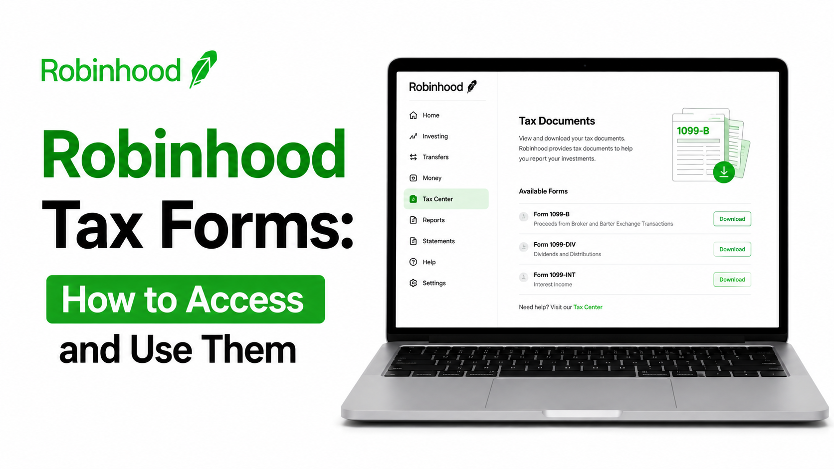 Robinhood Tax Forms